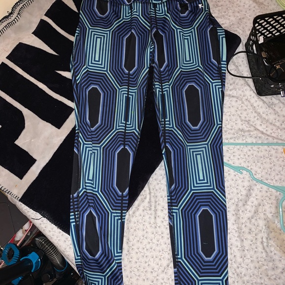 Blue print leggings - Picture 2 of 3
